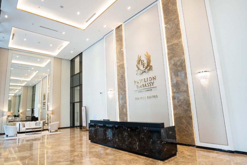 Pavilion Embassy Suites KL by Perfect Host Reception